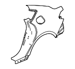 4646TGVA00ZZ - : Quarter Panel for Acura Image