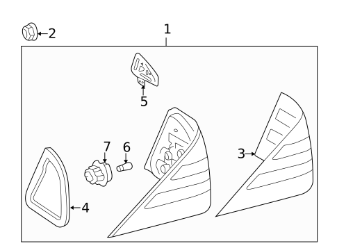 Tail Lamps for 2006 Mercedes-Benz S 430 #0