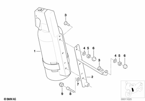 Safety Bar for 1996 BMW-Motorrad R 1100 R #2
