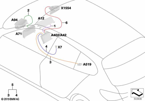 Scope of Repair Work Main Wiring Harness for 2019 BMW 228iX #2