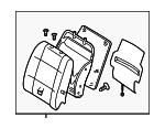87600ZM84C - Body: Seat Back Assembly for Nissan Image