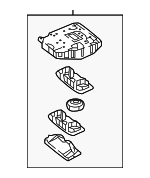 90068171D03 - Electrical: Reading Light for Mercedes-Benz Image