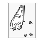 802936RR0A - : Inner Cover for Nissan: Rogue Image