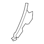 64315XC27AWJ - Body: Hinge Cover for Subaru Image