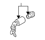 8390076820 - Tire &amp; Wheel: Spare Tire Lock for Suzuki Image