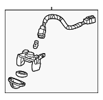 34100S30A02 - Electrical: License Lamp for Acura Image