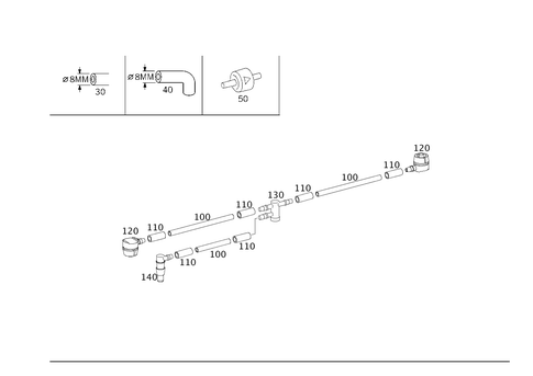 Engine Vacuum Connection and Light Range Regulator for 2002 Mercedes-Benz CLK 55 AMG&reg; #0