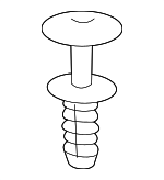 51442756902 - Body: Rear Trim Rivet for Mini Image