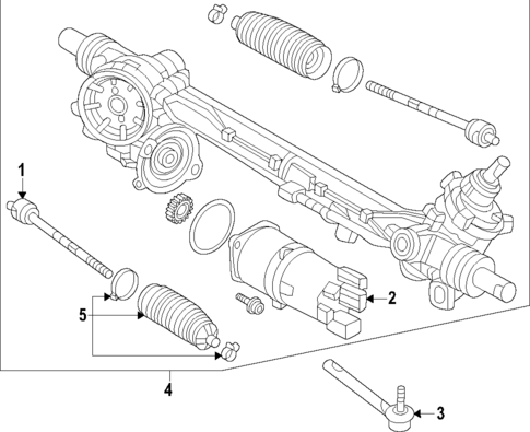 Steering Gear & Linkage for 2024 Mazda CX-90 #1