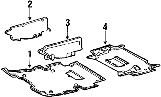 1245242030 - Cooling System: Side for Mercedes-Benz Image