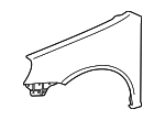 5K6821022B - Body: Fender for Volkswagen Image