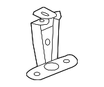 5C5861371 - Body: Console Bracket for Volkswagen Image