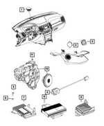 68217143AC - Electrical: Amplifier for Jeep: Grand Cherokee Image