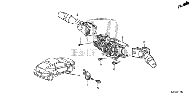Combination Switch for 2016 Honda CR-Z #0