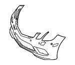 20788088409999 - Body: Bumper Cover for Mercedes-Benz Image