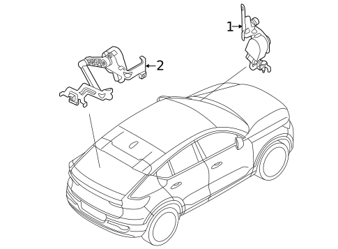 Electrical Components for 2022 Volvo C40 Recharge #9