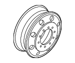 LC3Z1007J - Suspension: Wheel, Alloy for Ford: F-350 Super Duty Image