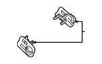 51169399771 - Body: Armrest Connector for BMW Image