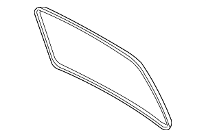 BL8Z7842084C - : 2008-2012 Ford Weatherstrip for Ford: Escape | Mercury: Mariner Image