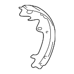 4654060060 - Brakes: Brake Shoes for Toyota Image