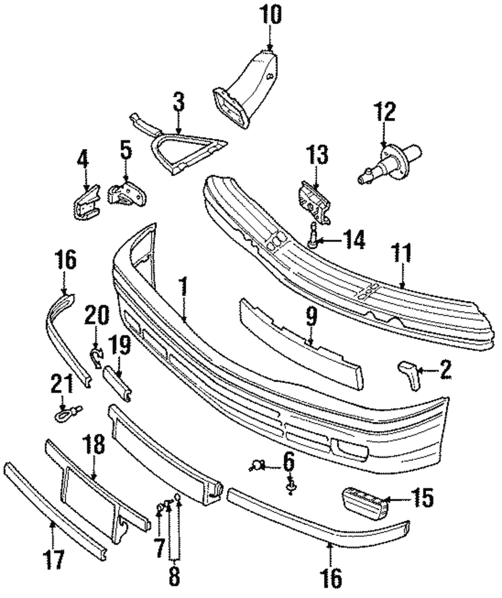 Air Duct - BMW (51711977116)