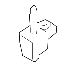 51166957044 - Body: Sun-visor Bracket for BMW Image