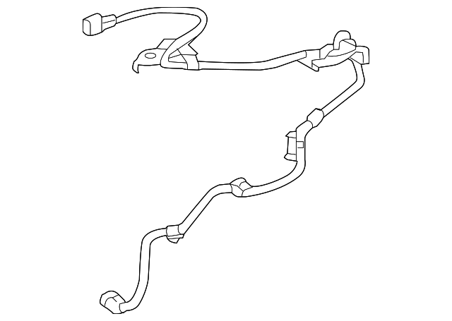 89516-04140 - ABS Wheel Speed Sensor Wiring Harness (Left