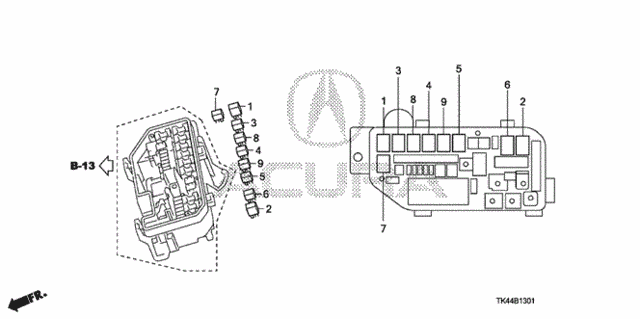 Control Unit (Engine Room) (2) for 2011 Acura TL #0