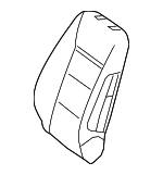17691021088S05 - Body: Seat Back Cover for Mercedes-Benz Image