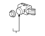 89341K0070A4 - Body: Auto Park Sensor for Lexus Image