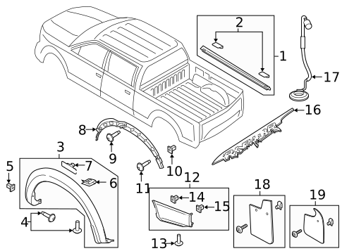 Exterior Accessories for 2018 Ford F-150 #0
