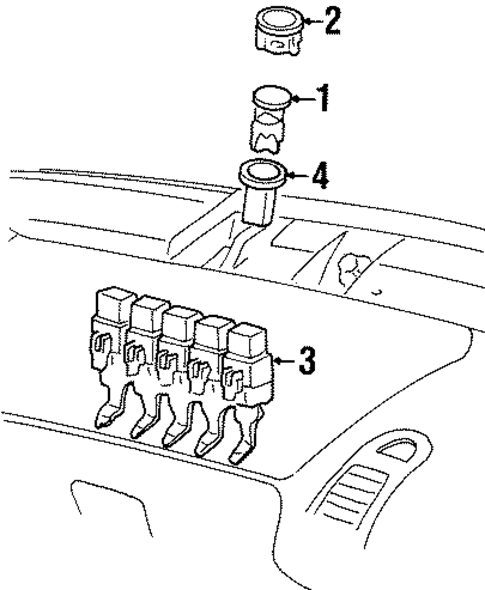 Daytime Running Lamps for 1997 Buick Skylark #0