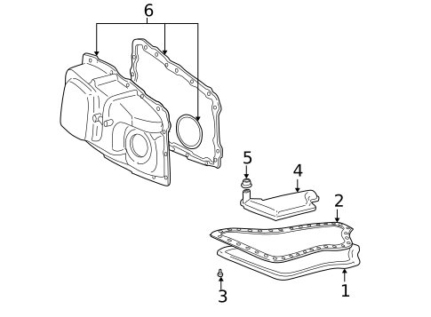 Transaxle Parts for 2000 Buick Regal #0