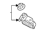 8501250010 - Body: Crank Arm for Toyota Image