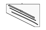8522212A90 - : Windshield Wiper Blade (Left, Front) for Toyota: Corolla, GR Corolla, Prius, Prius Prime Image