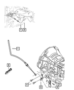 6511861AA - Transmission: Nut for Chrysler: 300, Aspen, Pacifica, Town &amp; Country | Dodge: Challenger, Charger, Dakota, Durango, Grand Caravan, Magnum, Ram 1500, Ram 2500, Ram 3500 | Jeep: Wrangler | Ram: 1500, 1500 Classic, 2500, 3500, Dakota Image
