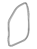 84237251 - : 2019-2024 GM - Front Side Door Body Side Weatherstrip for GM Image