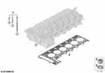 11127853937 - : Set Bolt Cylinder Head for BMW Image