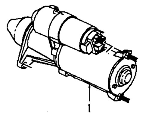 Starter for 2009 Cadillac STS #0