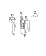 68334959AB - Electrical: Module Bracket for Mopar Image