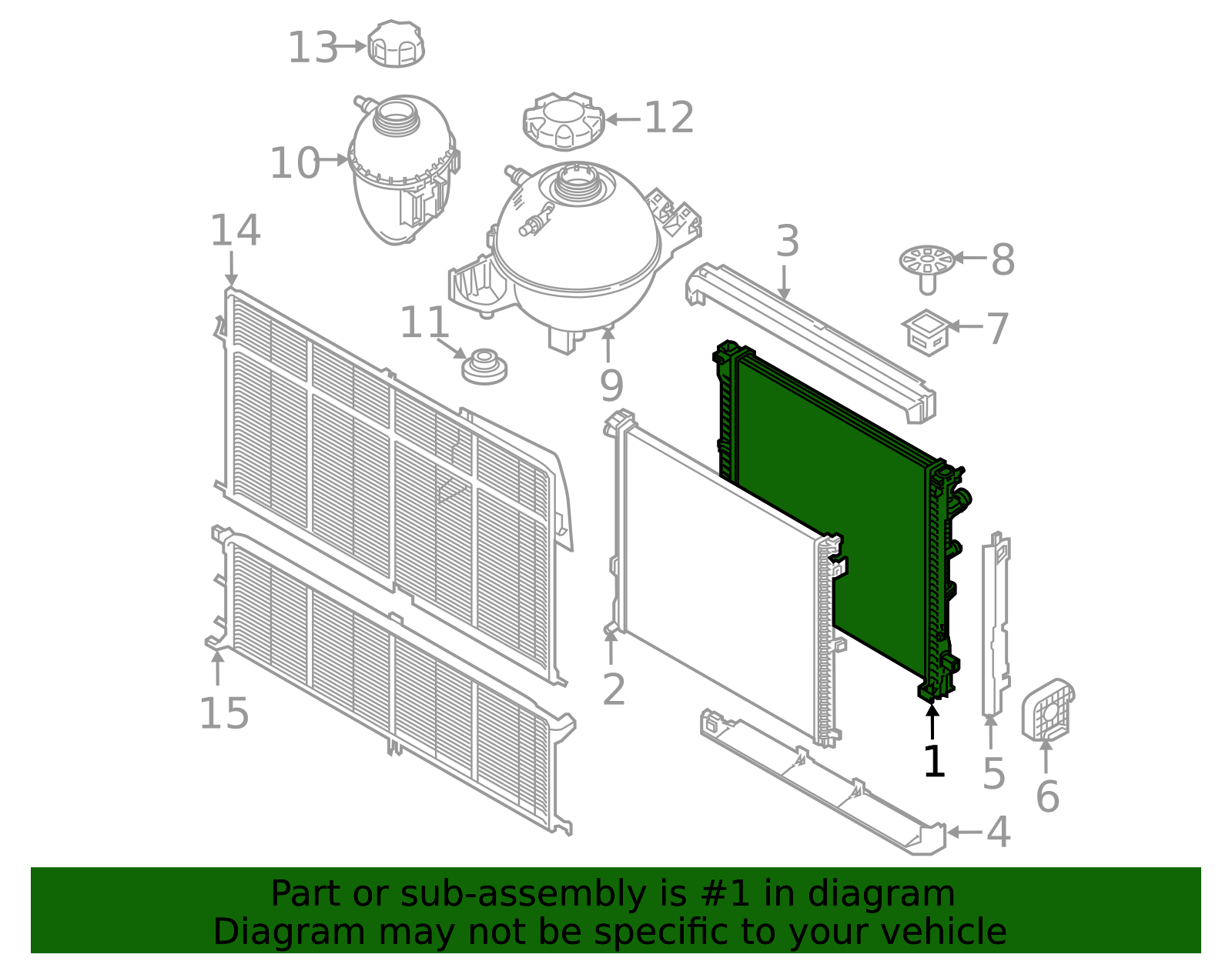 Genuine Radiator for 2020-2025 BMW | OEM Part# 17-11-8-642-743 | BMW ...