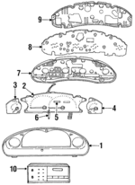 4608202 - Body: Lens for Chrysler: Concorde, LHS, New Yorker Image