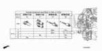 28015RCL315 - Transmission - Automatic: SOLENOID SET A, SHIFT for Honda Image