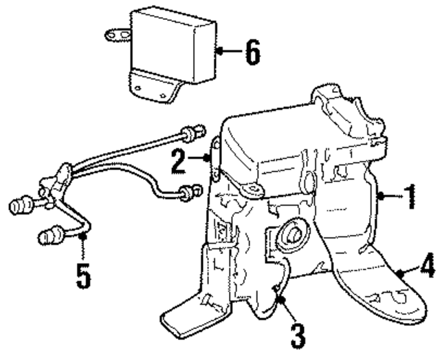 5017758AE - Brakes: ABS Control Module for Mopar Image