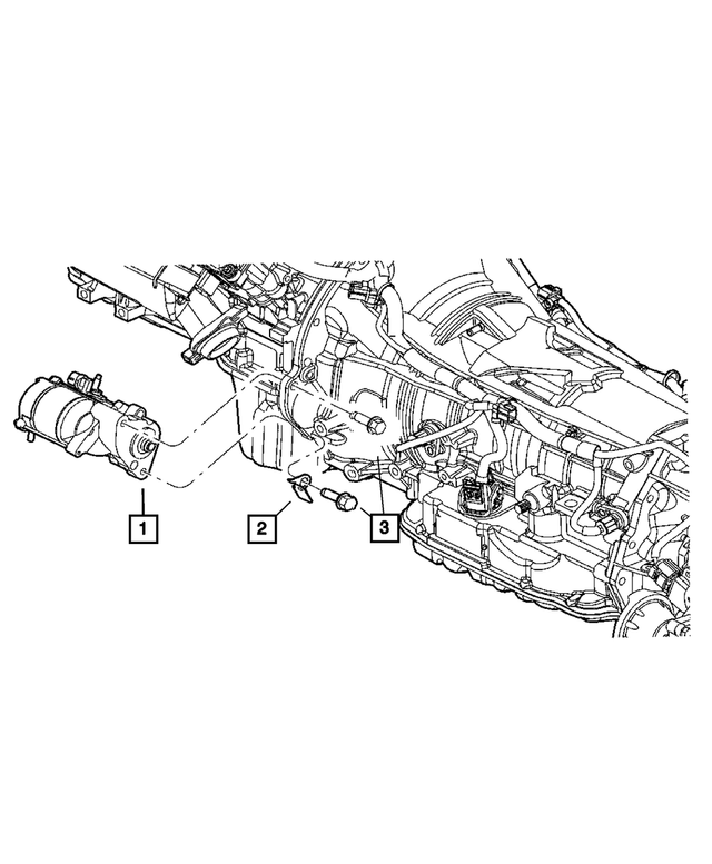 56029113AA - Electrical: Engine Starter for Mopar Image image