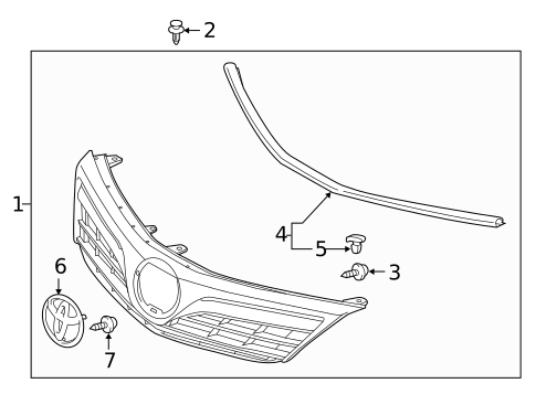 Door & Components for 2013 Toyota Camry #2