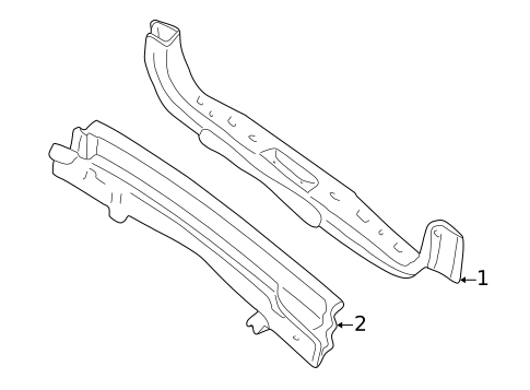 Rear Body for 2002 Nissan Quest #0