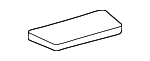 4639340099 - Body: Seat Cushion Pad for Mercedes-Benz Image
