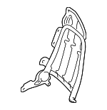 YL8Z7861019CA - Body: Seat Back Frame for Ford: Escape Image