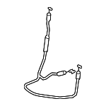 727040C030 - Body: Release Cable for Toyota: Sequoia Image